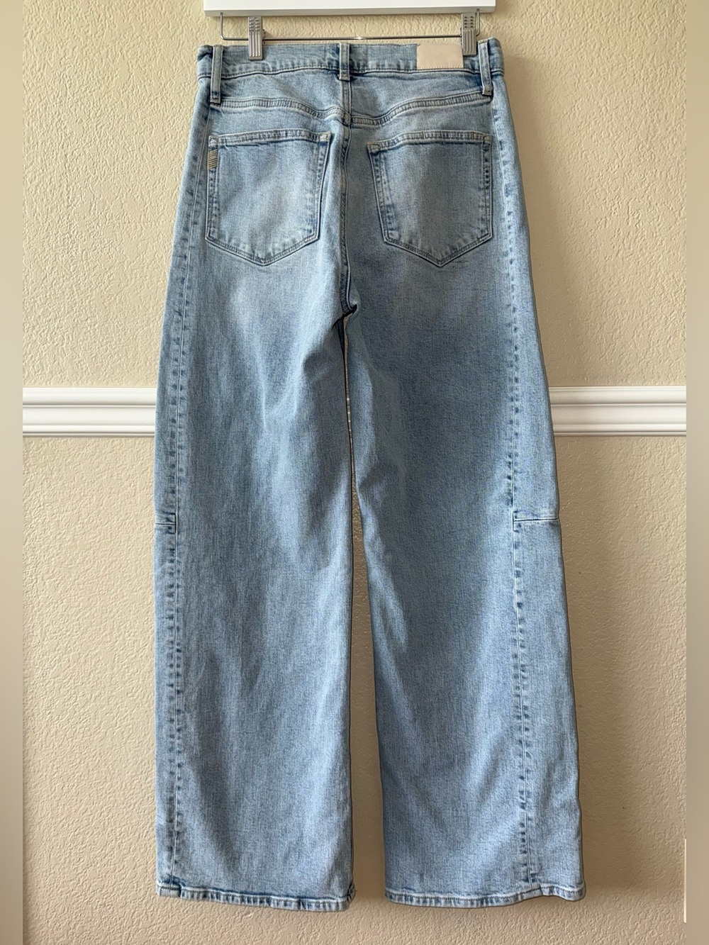 Anthropologie $269 PAIGE Arellia Skimmer High Rise Tapered Jeans Mar Vista 28 - Picture 4 of 15